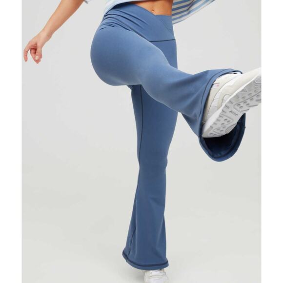aerie Pants - OFFLINE By Aerie Real Me High Waisted Crossover Flare Legging